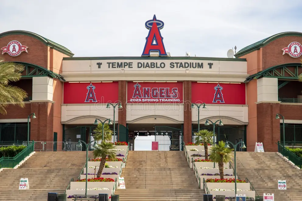 Tempe Diablo Stadium Front Entrance